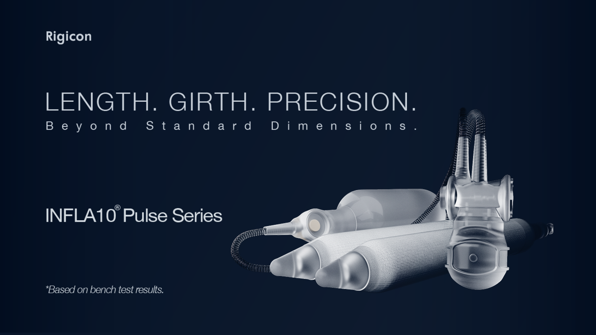 Rigicon Infla10 Pulse Dynamic Inflatable Penile Prosthesis DIPP