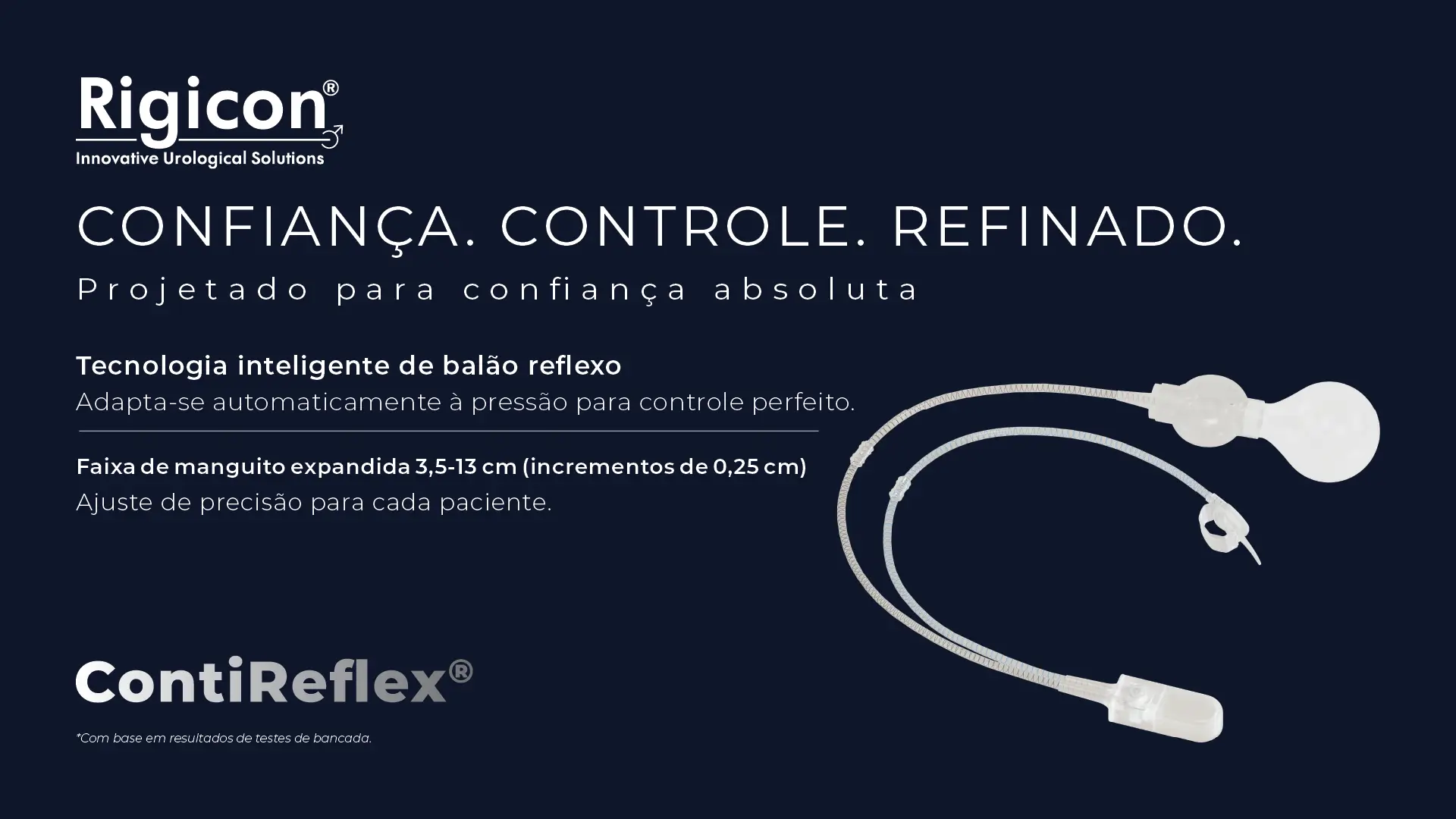 Rigicon ContiReflex esfíncter urinário artificial aprimorado