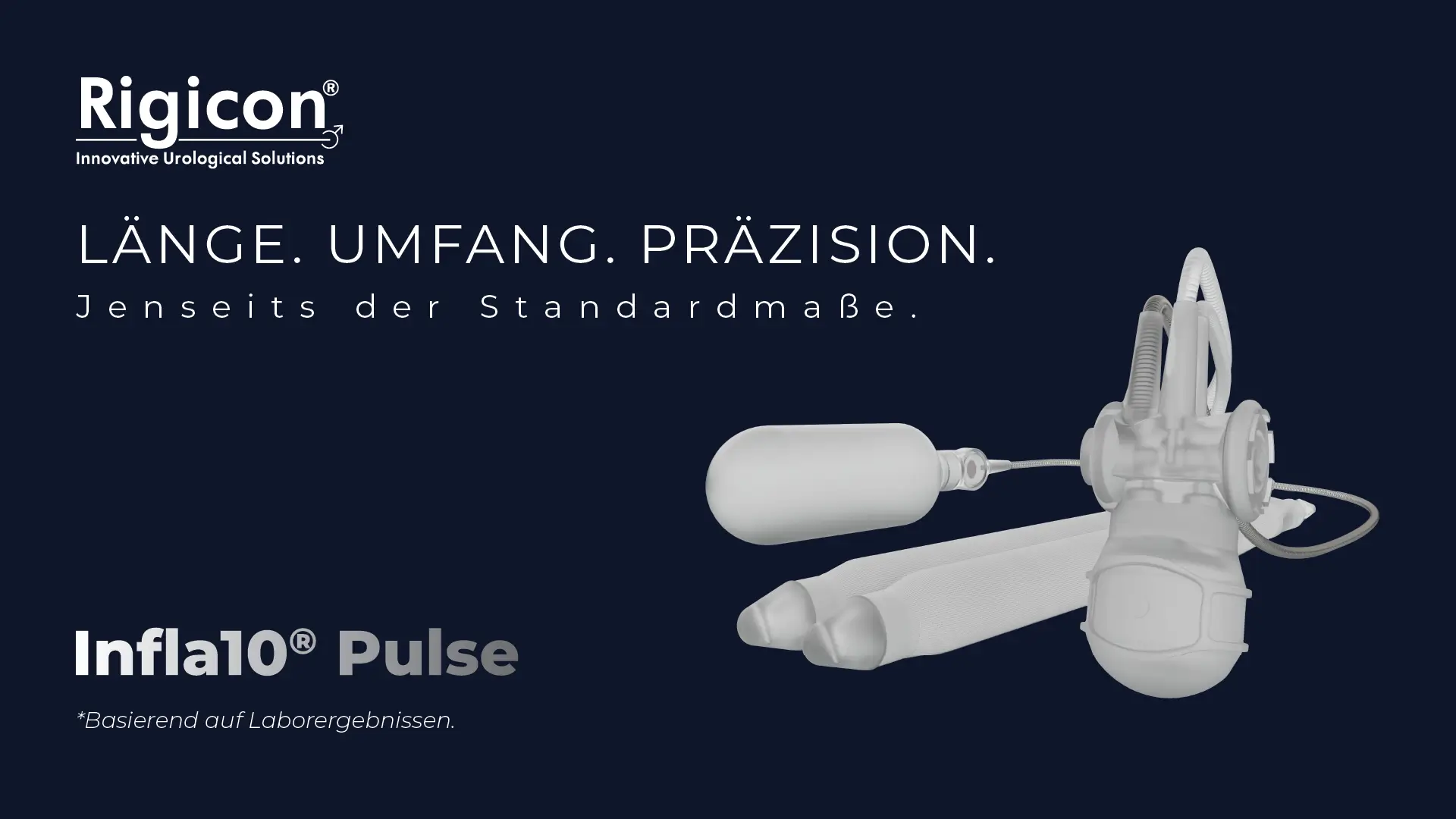 Rigicon Infla10 Pulse Dynamische aufblasbare Penisprothese DIPP