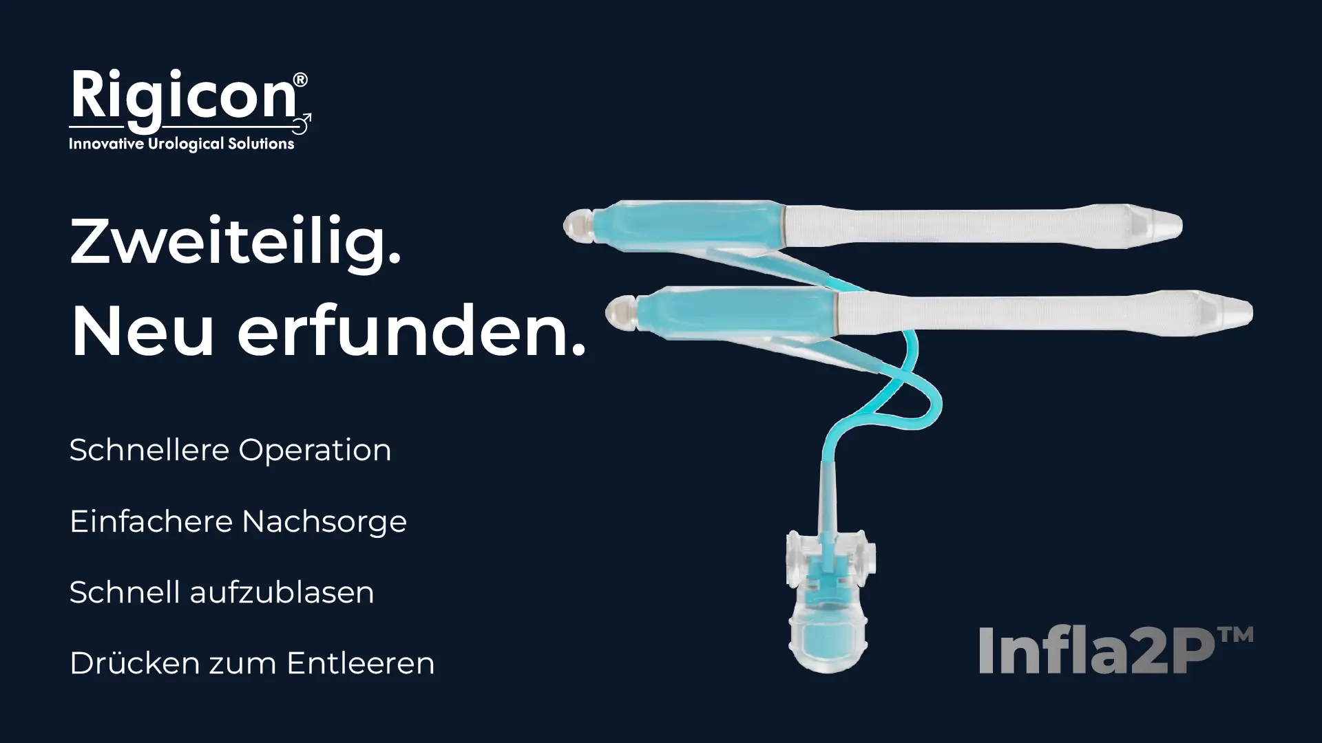 Rigicon Infla2P Aufblasbare Penisprothese