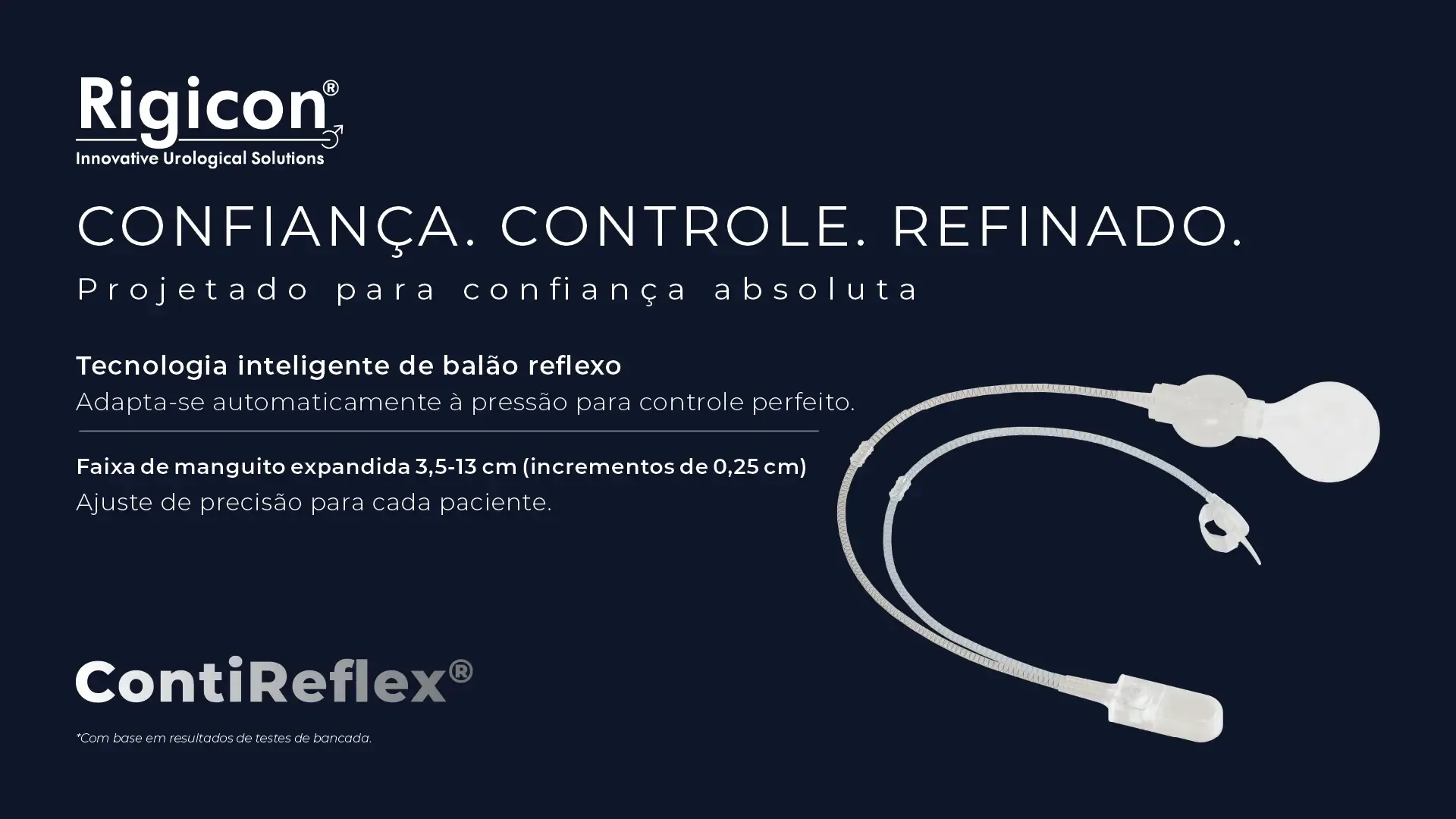 Rigicon ContiReflex esfíncter urinário artificial aprimorado