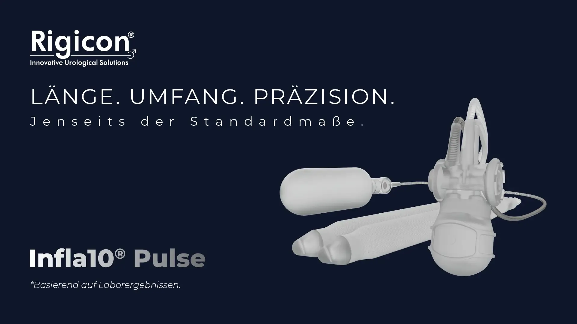 Rigicon Infla10 Pulse Dynamische aufblasbare Penisprothese DIPP