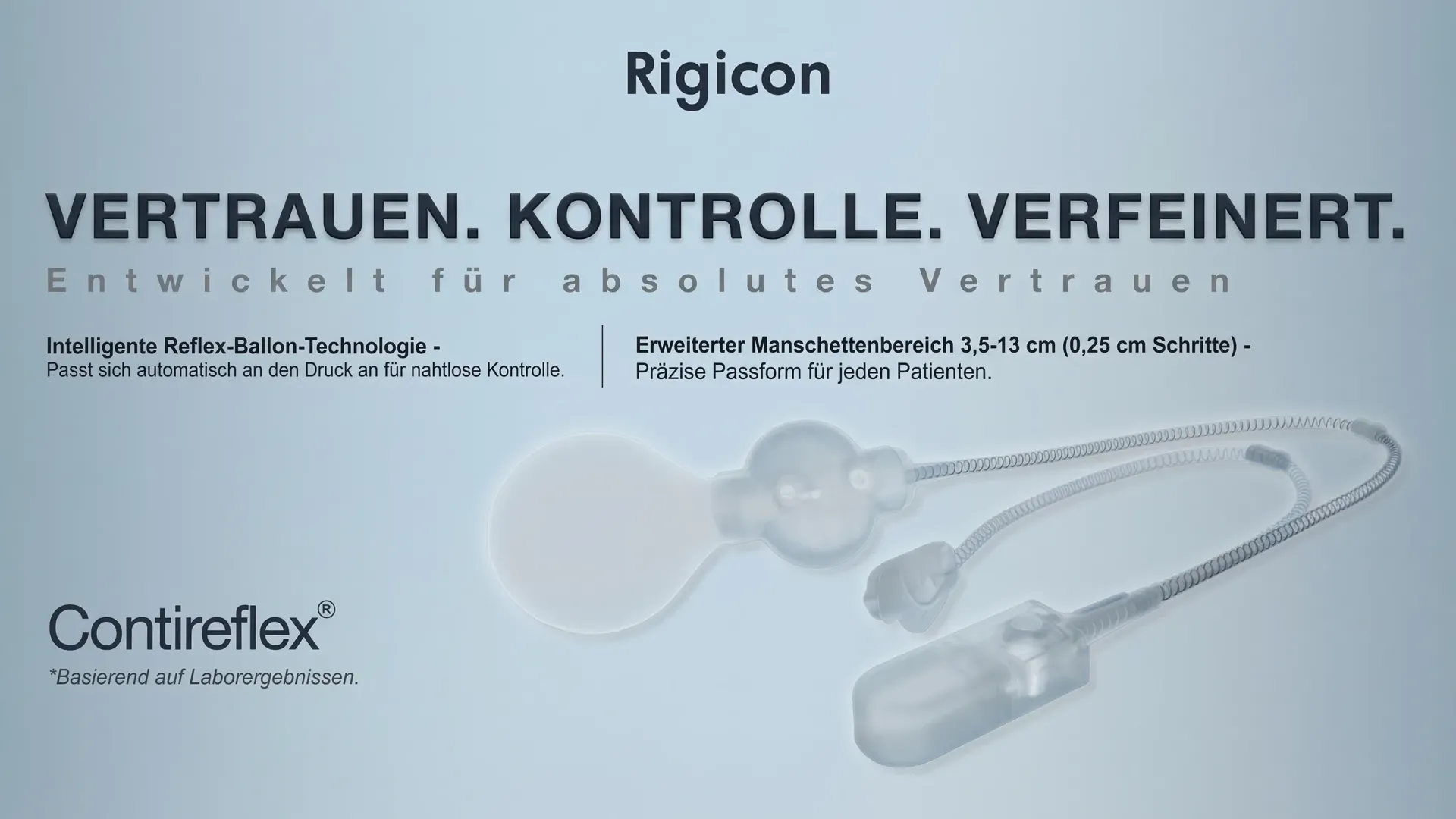 Rigicon ContiReflex Verbesserter künstlicher Harnschließmuskel